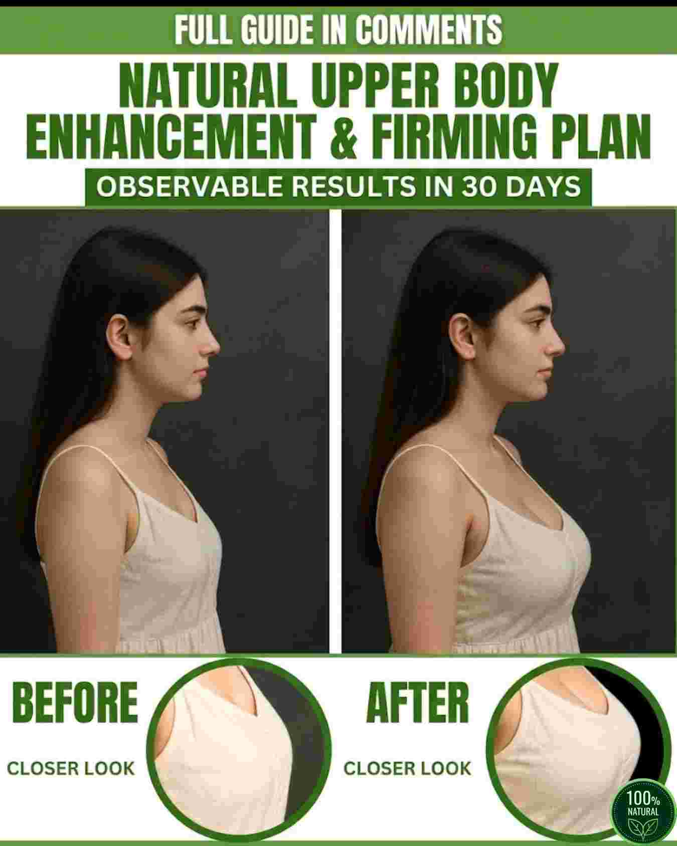 Natural Upper Body Enhancement & Firming Plan – Observable Results in 30 Days