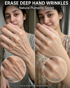 Erase Deep Hand Wrinkles Naturally: Natural Plumping Secret for Softer, Younger-Looking Hands