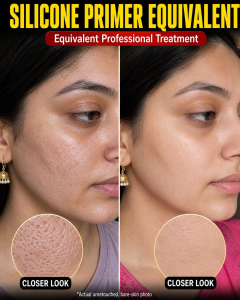 Natural Silicone Primer Equivalent for Smooth Pores and Bare-Skin Glow