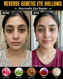 Reverse Genetic Eye Hollows Naturally: Ayurvedic Eye Repair Remedies for Every Skin Type