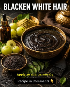 Blacken White Hair Naturally: Safe, Evidence-Informed Remedies for Every Scalp Type