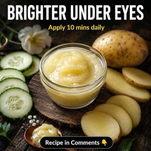 Brighter Under Eyes Naturally: Safe Potato and Cucumber Remedies for Every Skin Type
