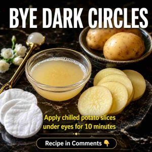 Bye Dark Circles Naturally: Safe Potato and Herbal Remedies by Skin Type