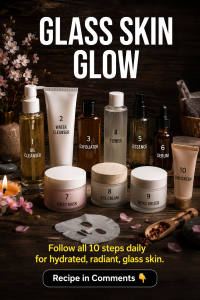 Glass Skin Glow: 10-Step Korean-Inspired Routine for Hydrated, Radiant Skin