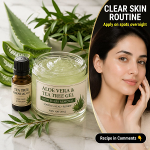 Clear Skin Routine with Aloe Vera and Tea Tree: Evidence-Informed Home Remedies for Every Skin Type
