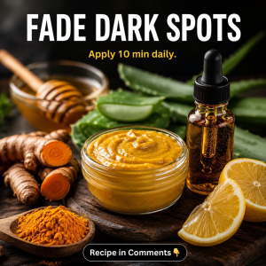 Fade Dark Spots Naturally: 5 Gentle Home Remedies for Every Skin Type