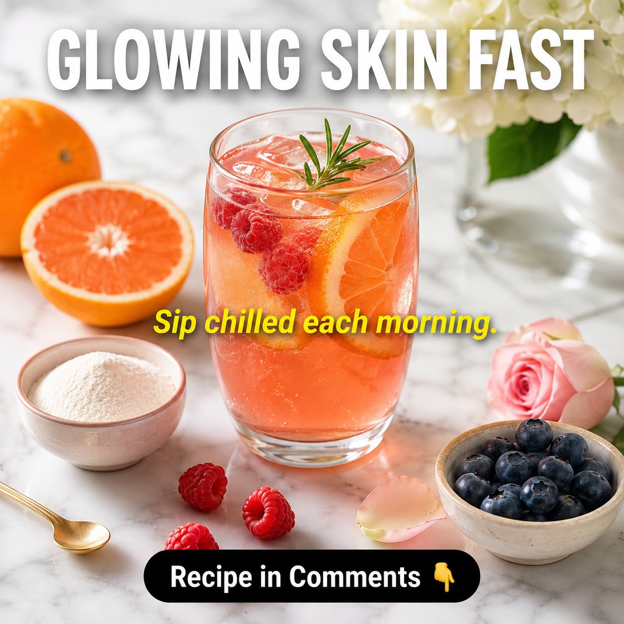 Glowing Skin Fast Naturally: 5 Morning Glow Drinks for Every Skin Type