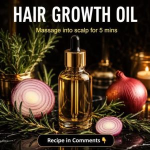 Onion and Rosemary Hair Growth Oil: 5 Safe Remedies by Scalp Type