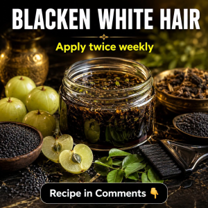 How to Blacken White Hair Naturally: Safe Remedies for Different Scalp Types