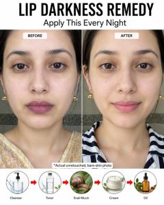 Lip Darkness Remedy: Apply This Every Night for Softer, Brighter Lips