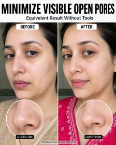 Minimize Visible Open Pores Naturally: Skin-Type Home Remedies Without Tools