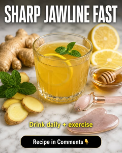 Sharp Jawline Fast: Natural Facial Massage, Ginger Drink and Skin-Type Remedies