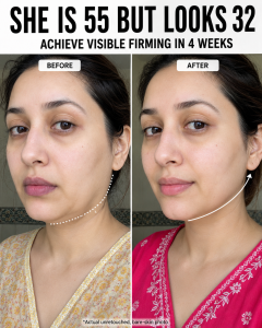 She Is 55 But Looks 32: Natural Face Firming Remedy for Visible Firming in 4 Weeks