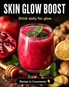 Skin Glow Boost: Pomegranate Drink and 5 Natural Face Remedies for Every Skin Type