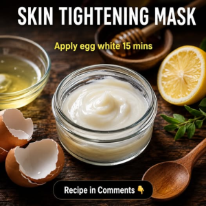 Skin Tightening Egg White Mask: Natural Face Firming Remedies for Visible Lift and Glow