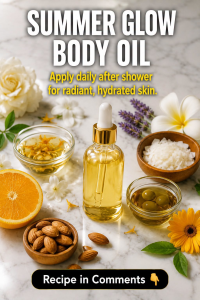 Summer Glow Body Oil: Five Natural Remedies for Radiant, Hydrated Skin