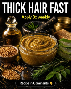 Thick Hair Fast Naturally: Five Scalp Remedies for Fuller, Healthier-Looking Hair