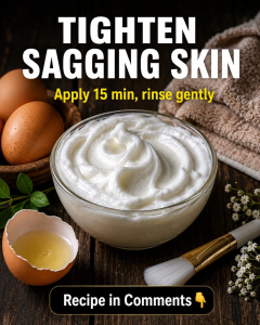 Tighten Sagging Skin Naturally: Egg White Firming Masks by Skin Type