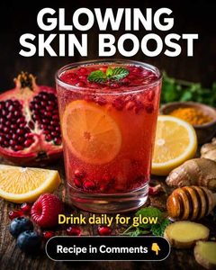Glowing Skin Boost Drink: Antioxidant-Rich Natural Drinks for Healthy, Radiant Skin