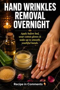 Hand Wrinkles Removal Overnight: 5 Natural Remedies for Smoother, Younger-Looking Hands