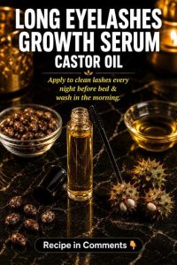 Long Eyelashes Growth Serum: Natural Castor-Oil Remedies for Stronger, Fuller-Looking Lashes