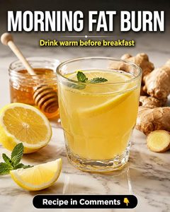 Warm Lemon, Ginger and Honey Drink for Weight Management: A Safe Morning Guide