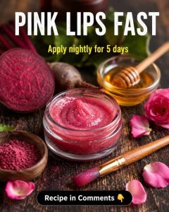 Pink Lips Fast Naturally: 5 Evidence-Based Home Remedies for Soft, Healthy-Looking Lips