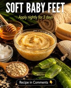 Soft Baby Feet Naturally: 5 Science-Backed Home Remedies for Dry, Rough and Cracked Feet