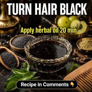 Turn Gray Hair Darker Naturally: 5 Evidence-Informed Herbal Remedies by Scalp Type