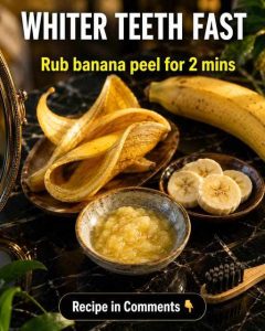 Whiter Teeth Fast: Does Banana Peel Whitening Work? 5 Safer Home-Care Methods