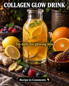 Collagen Glow Drink: Five Natural Recipes for Healthy, Radiant Skin
