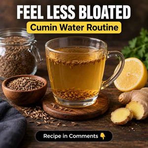 Feel Less Bloated Naturally: Cumin Water Digestive Drink